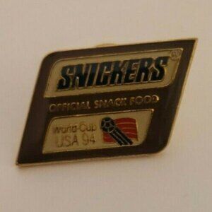 Vintage Snickers World Cup Pin US 1994